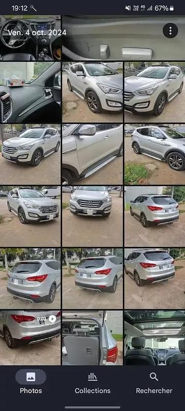Argent Utilisé 2012 Hyundai Santa Fe Premium SUV | 13 000 € - Image 1/2
