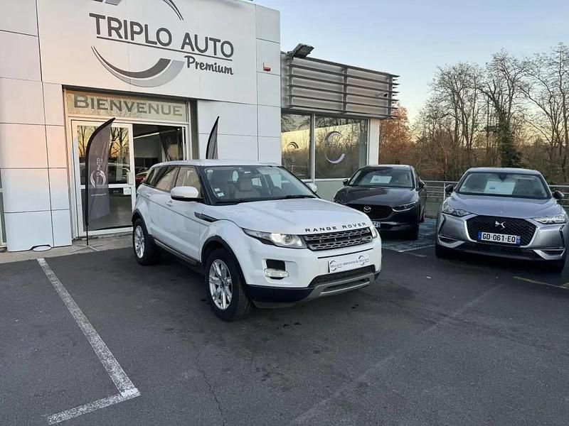 Blanc Utilisé 2013 Land Rover Range Rover evoque Pure SUV | 16 990 € - Image 1/4