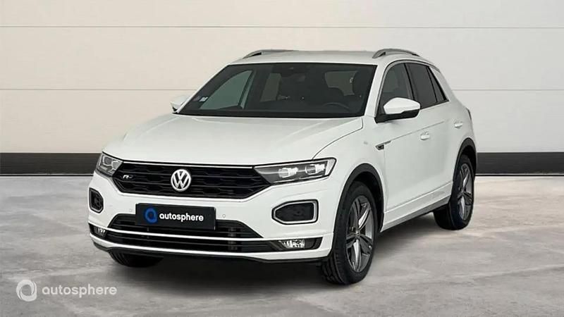 Blanc Occasion 2019 VW T-Roc R-line SUV | 25 499 € (Super prix) - Image 1/4