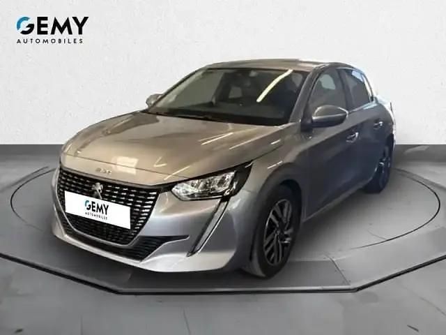 Gris Utilisé 2021 Peugeot 208 Allure Citadine | 14 390 € (Prix juste) - Image 1/4