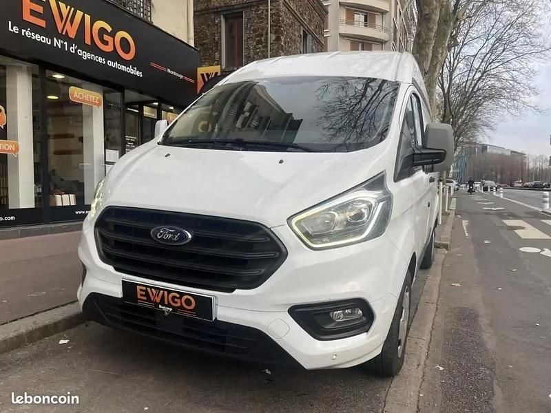 Blanc Utilisé 2018 Ford Transit Custom Ambiente Van | 14 490 € - Image 1/4