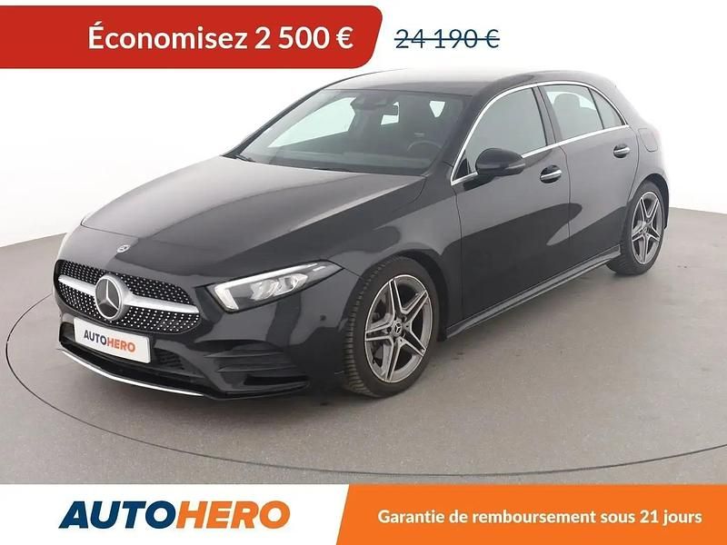 Noir Utilisé 2018 Mercedes A180 AMG line Berline | 21 690 € (Prix juste) - Image 1/2