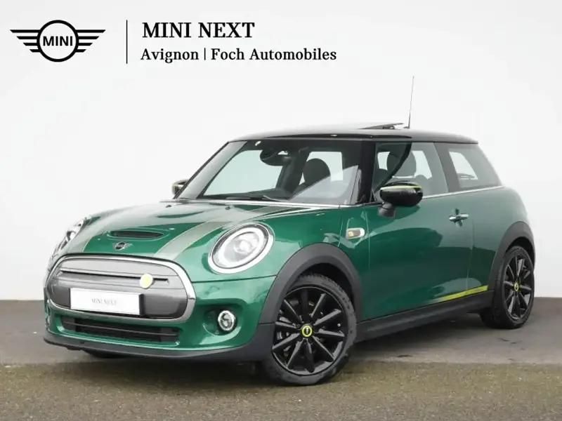 Vert Utilisé 2020 Mini Cooper SE Citadine | 17 500 € (Prix juste) - Image 1/4