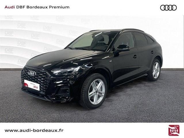 Noir mythe métallisé Utilisé 2022 Audi Q5 Sportback S-Line SUV | 48 990 € (Bon prix) - Image 1/4