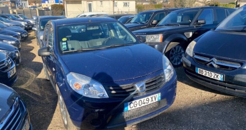 Bleu Utilisé 2012 Dacia Sandero Citadine | 4 500 € (Bon prix) - Image 1/4