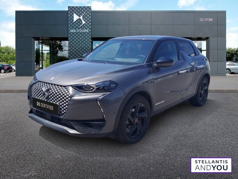 Gris Utilisé 2020 DS Automobiles DS3 Crossback E-Tense Performance Line Plus SUV | 16 990 € (Prix juste) - Image 1/4