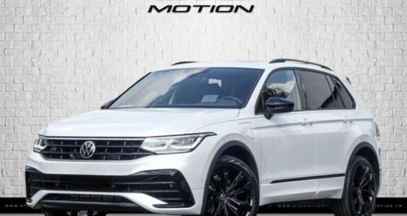 Blanc oryx Utilisé 2021 VW Tiguan R-line SUV | 47 890 € - Image 1/4