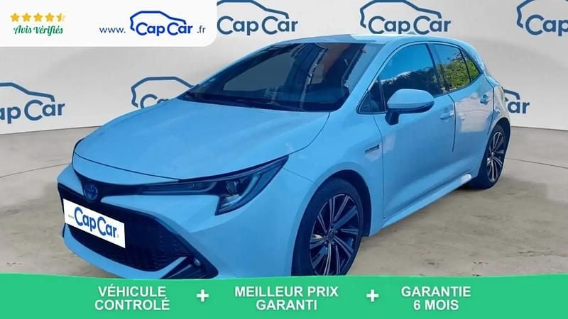 Blanc Utilisé 2021 Toyota Corolla Design Berline | 17 690 € (Prix juste) - Image 1/4