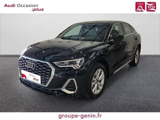 Noir mythe métallisé Utilisé 2022 Audi Q3 Sportback S-Line SUV | 38 900 € (Prix juste) - Image 1/4