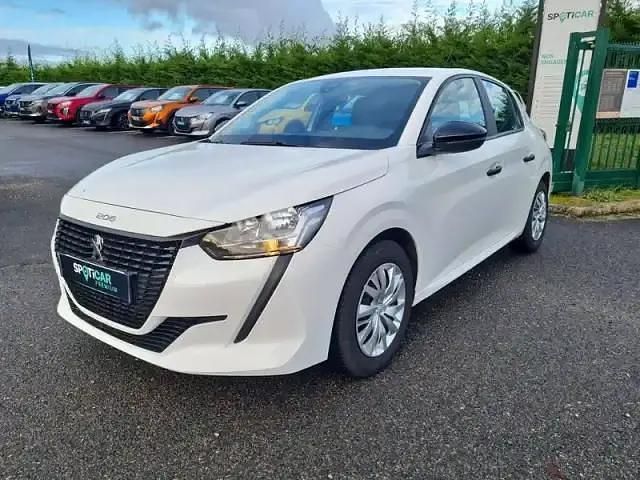 Blanc Occasion 2022 Peugeot 208 S Citadine | 9 999 € (Super prix) - Image 1/4