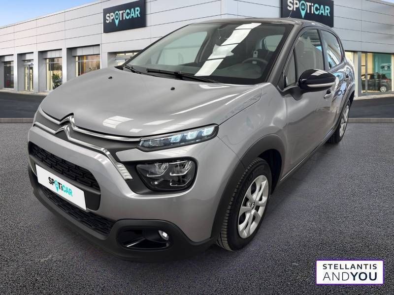 Gris Utilisé 2023 Citroën C3 Citadine | 13 190 € (Prix juste) - Image 1/3