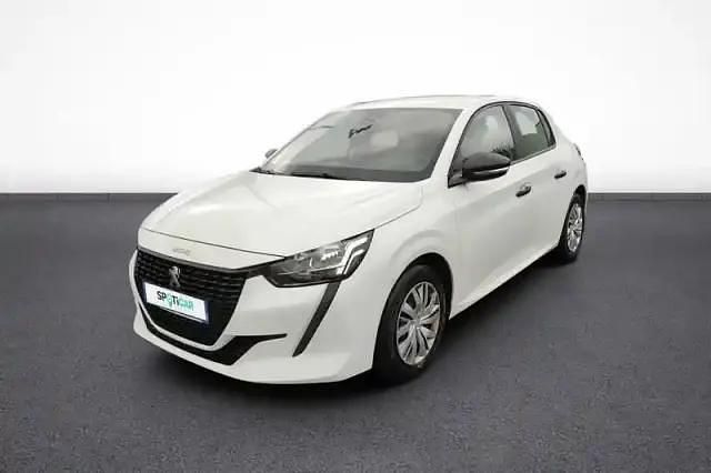 Blanc Occasion 2021 Peugeot 208 S Citadine | 9 889 € (Super prix) - Image 1/4