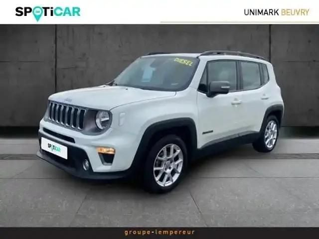 Alpine white Utilisé 2021 Jeep Renegade Limited SUV | 17 990 € (Prix juste) - Image 1/4