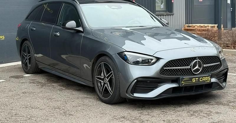 Occasion Mercedes C200 AMG line 205 ch (150 kW) 2022 Gris Break