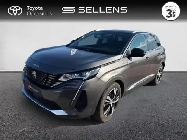 Gris Utilisé 2022 Peugeot 3008 Allure SUV | 21 880 € - Image 1/4