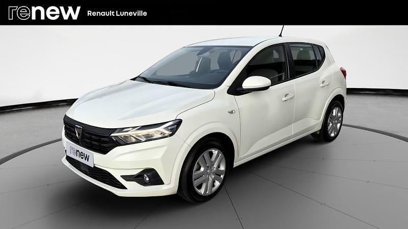 Blanc Occasion 2021 Dacia Sandero Comfort Citadine | 10 554 € (Super prix) - Image 1/4