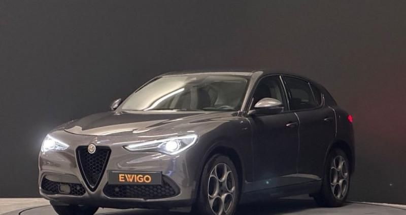 Gris Occasion 2021 Alfa Romeo Stelvio Sprint SUV | 23 990 € (Super prix) - Image 1/4