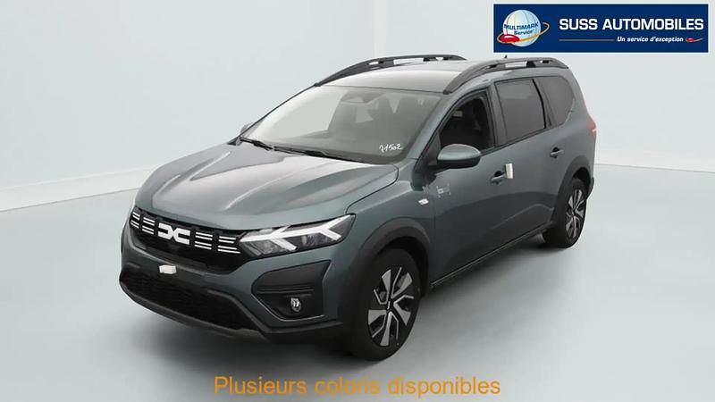 Nouvelle Dacia Jogger Expression 101 ch (74 kW) 2025 Vert Monospace
