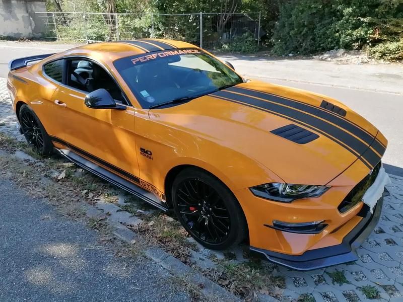 Orange Utilisé 2019 Ford Mustang GT Fastback Coupé | 51 200 € (Prix juste) - Image 1/4
