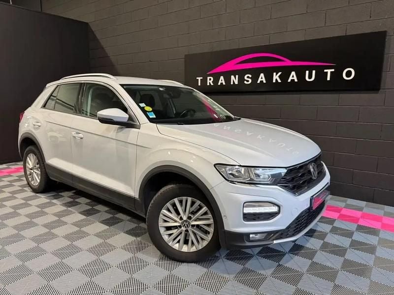 Gris Occasion 2021 VW T-Roc LOUNGE SUV | 18 990 € (Bon prix) - Image 1/4