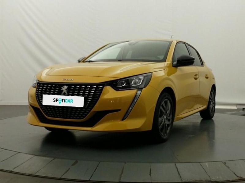 Jaune Utilisé 2022 Peugeot 208 Style Citadine | 13 990 € (Prix juste) - Image 1/4