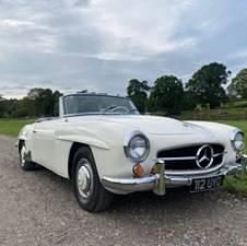 Blanc Utilisé 1961 Mercedes 190 Cabriolet | 92 001 € - Image 1/4