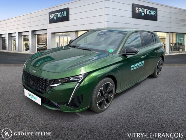 Vert Utilisé 2024 Peugeot e-308 Citadine | 32 280 € (Prix juste) - Image 1/4