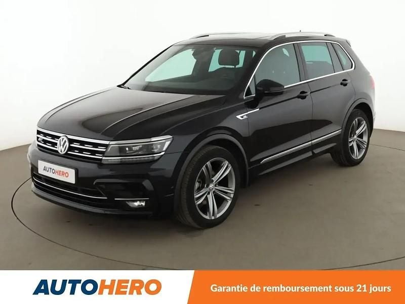 Noir Occasion 2019 VW Tiguan R-line SUV | 28 990 € (Prix juste) - Image 1/2