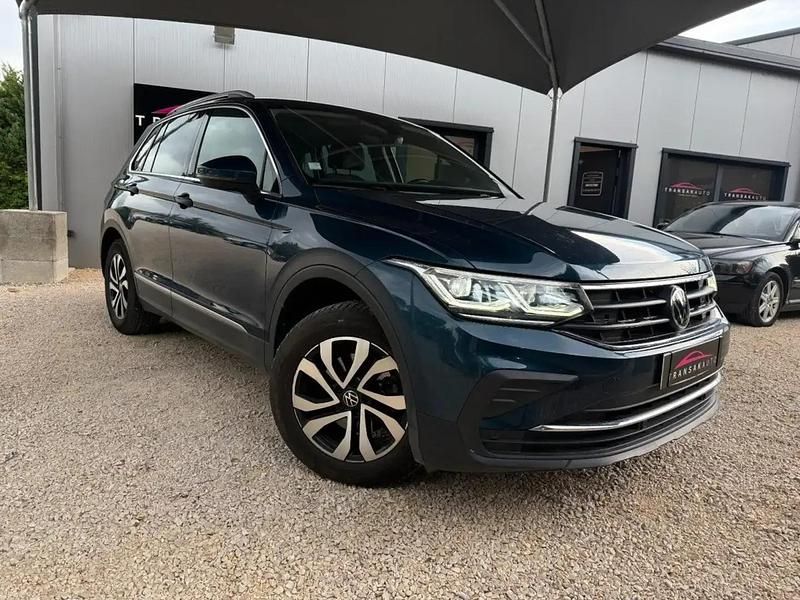 Bleu Utilisé 2021 VW Tiguan Active SUV | 24 990 € (Prix juste) - Image 1/4