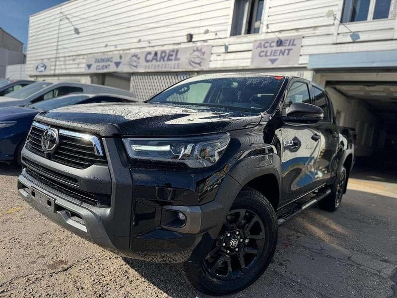 Nouvelle Toyota HiLux 205 ch (150 kW) 2025 Noir Pick-up