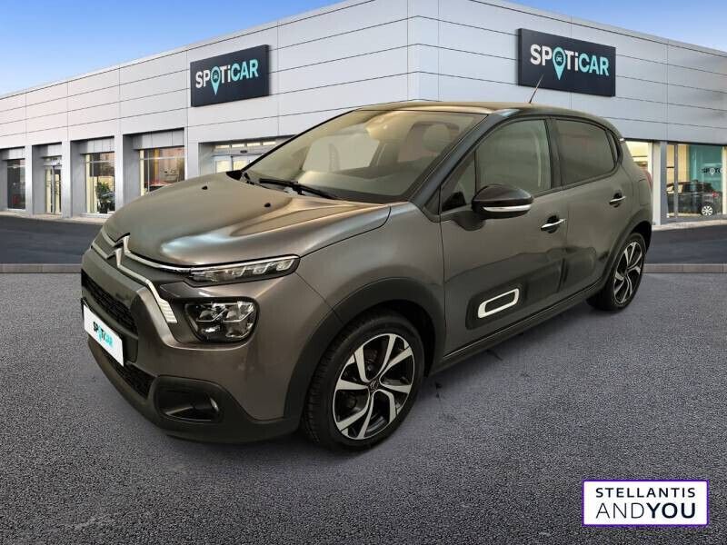 Gris Occasion 2022 Citroën C3 PureTech Citadine | 12 789 € (Prix juste) - Image 1/4