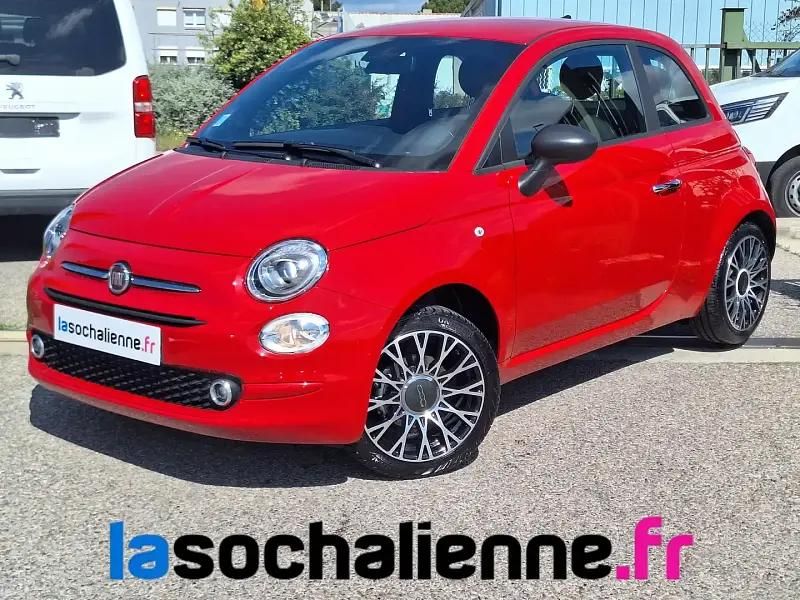 Rouge Utilisé 2024 Fiat 500 S Citadine | 13 450 € (Prix juste) - Image 1/4