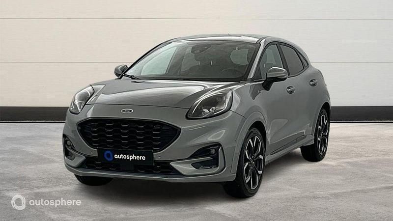 Gris Utilisé 2021 Ford Puma Gen-E ST-Line X SUV | 19 990 € (Prix assez cher) - Image 1/4