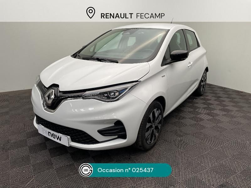 Blanc Utilisé 2021 Renault Zoe LIMITED Citadine | 15 490 € (Prix assez cher) - Image 1/4