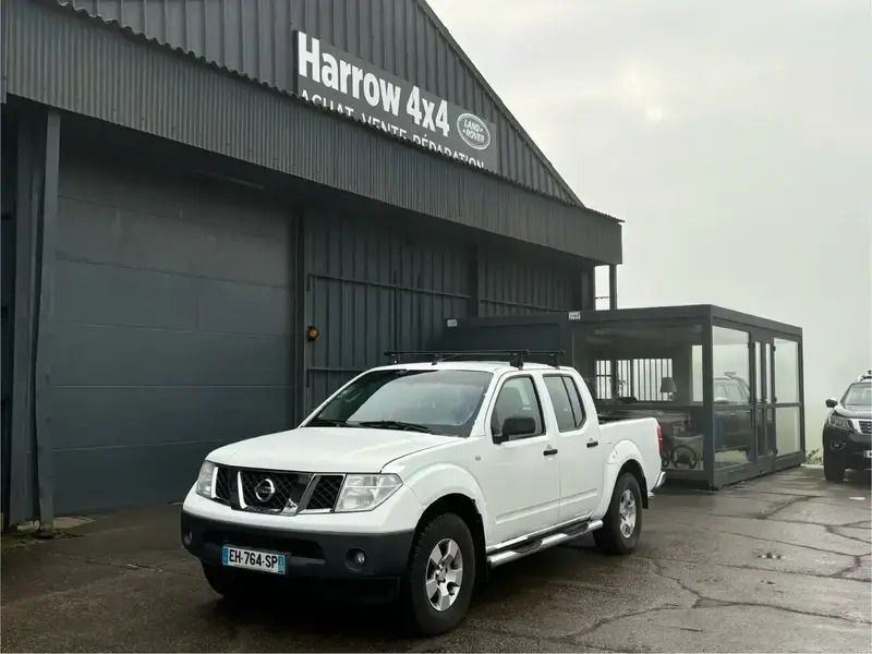 Blanc Utilisé 2007 Nissan Navara XE Pick-up | 13 990 € (Prix cher) - Image 1/4
