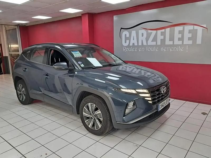 Bleu Utilisé 2021 Hyundai Tucson SUV | 15 990 € (Prix juste) - Image 1/4