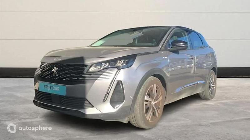 Gris Utilisé 2022 Peugeot 3008 Allure SUV | 23 999 € (Bon prix) - Image 1/4