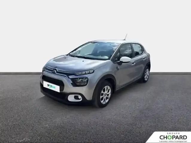 Gris Occasion 2024 Citroën C3 PureTech Citadine | 10 715 € (Bon prix) - Image 1/4