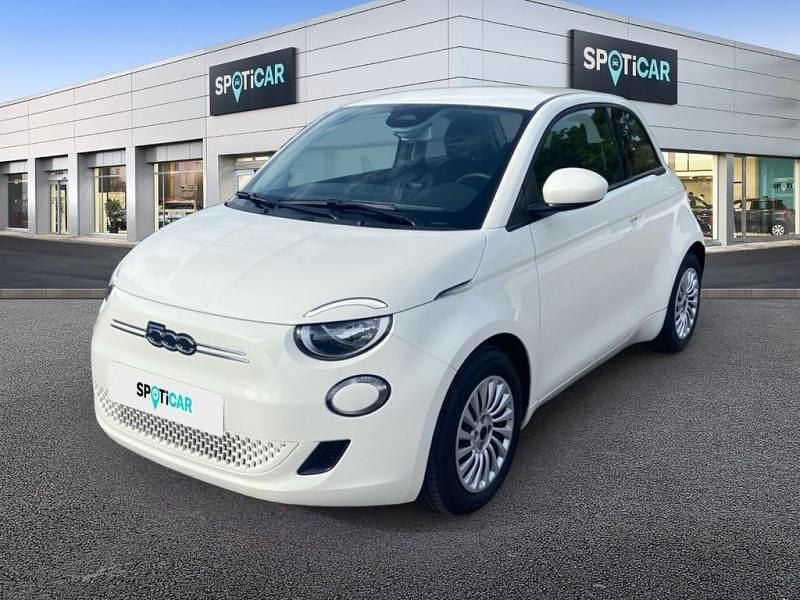 Blanc Utilisé 2022 Fiat 500e Action Berline | 14 000 € (Prix juste) - Image 1/4