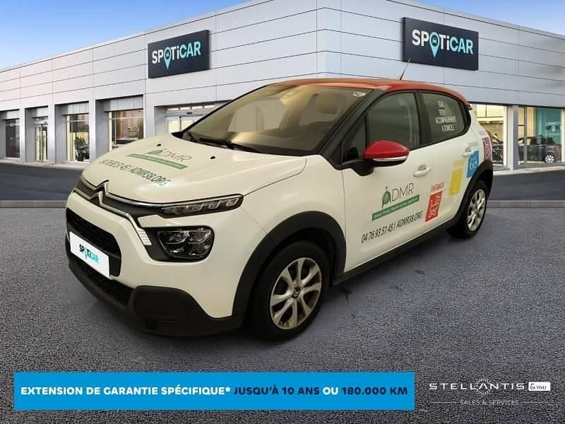 Blanc Occasion 2021 Citroën C3 Feel Citadine | 9 788 € (Prix juste) - Image 1/4
