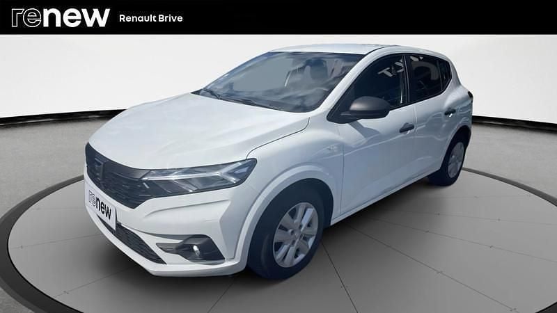 Blanc Utilisé 2021 Dacia Sandero Essentiel Citadine | 10 290 € (Super prix) - Image 1/4