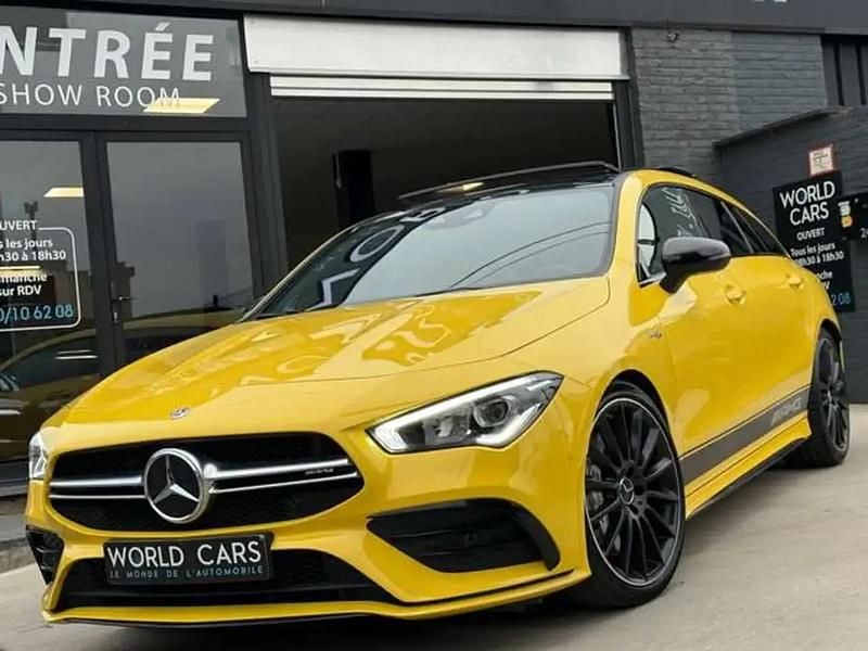 Occasion Mercedes CLA35 AMG AMG 306 ch (225 kW) 2019 Jaune Break