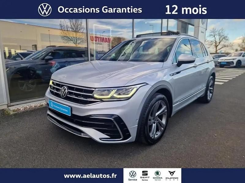 Argent Occasion 2021 VW Tiguan Exclusive SUV | 31 890 € (Prix assez cher) - Image 1/4