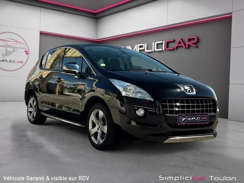 Noir Utilisé 2012 Peugeot 3008 Allure Break | 5 480 € (Super prix) - Image 1/4