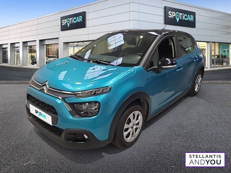 Bleu Utilisé 2023 Citroën C3 Citadine | 11 590 € (Prix juste) - Image 1/4
