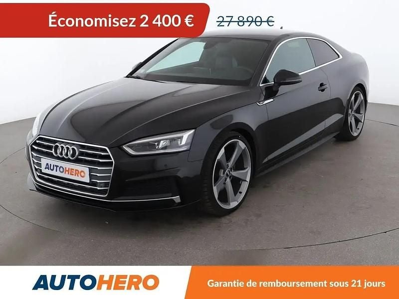 Noir Utilisé 2019 Audi A5 S-Line Coupé | 25 490 € (Super prix) - Image 1/2