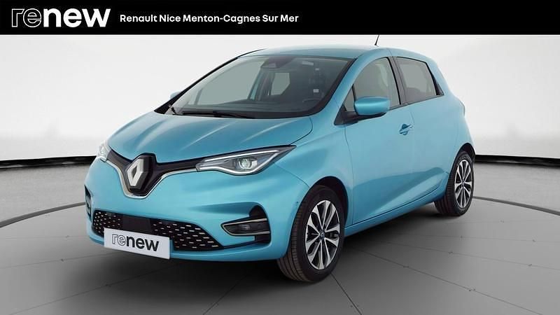 Bleu Occasion 2021 Renault Zoe Intens Citadine | 12 299 € (Prix juste) - Image 1/4