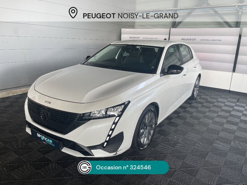 Blanc Utilisé 2022 Peugeot 308 Active Berline | 15 950 € (Prix juste) - Image 1/4