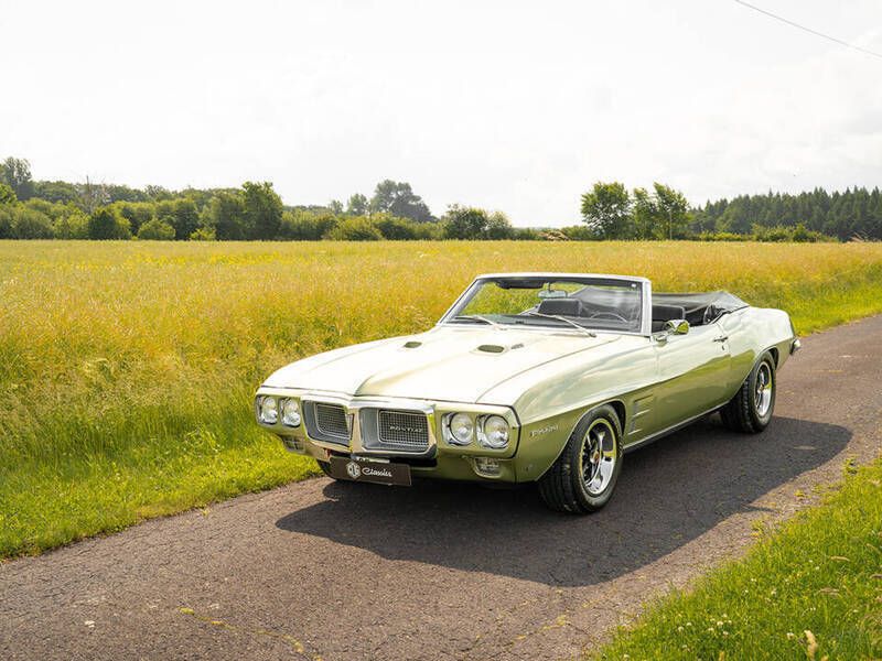 Vert Utilisé 1968 Pontiac Firebird Cabriolet | 39 900 € - Image 1/4