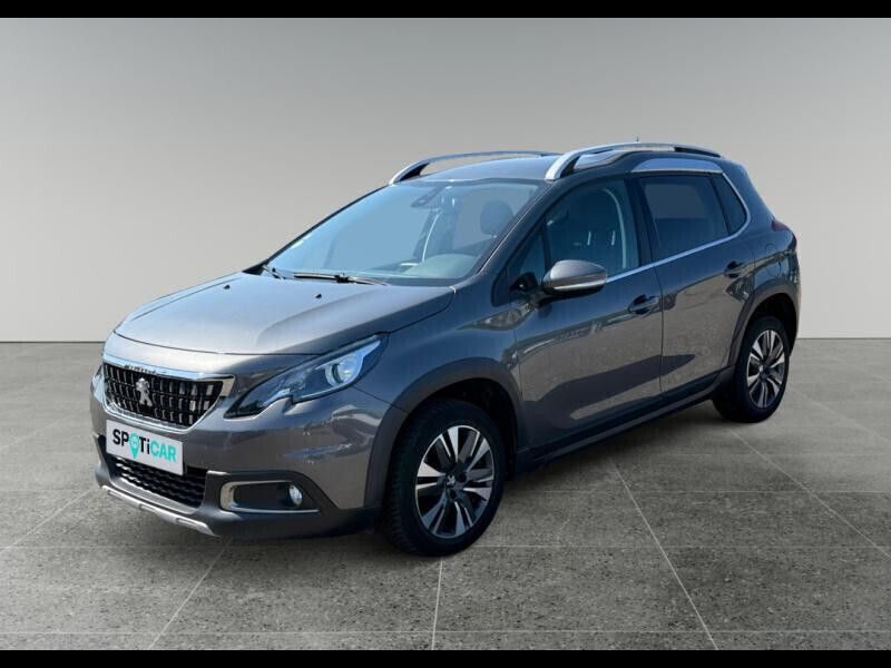 Gris Utilisé 2017 Peugeot 2008 Allure SUV | 8 990 € (Bon prix) - Image 1/4
